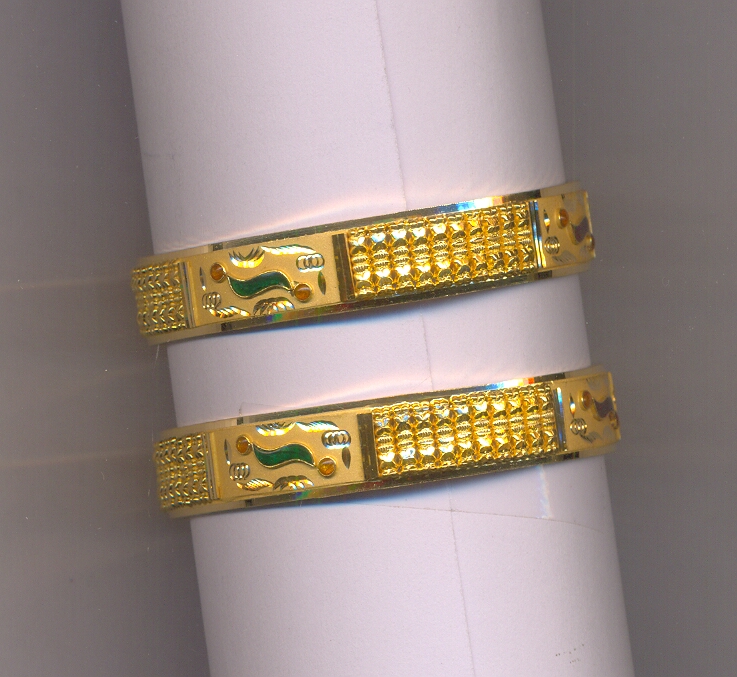 GOLD BANGLE PLAIN FANCY