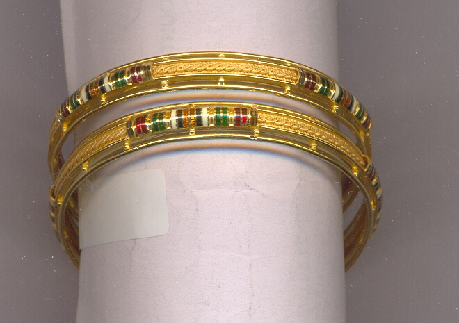 GOLD BANGLE PLAIN FANCY