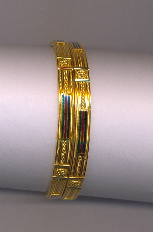 GOLD BANGLE PLAIN FANCY