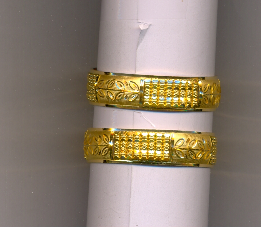 GOLD BANGLE PLAIN FANCY