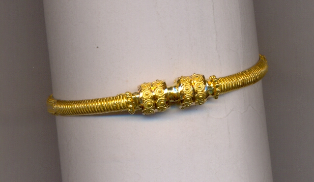 GOLD BANGLE PLAIN FANCY