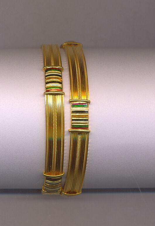 GOLD BANGLE PLAIN FANCY