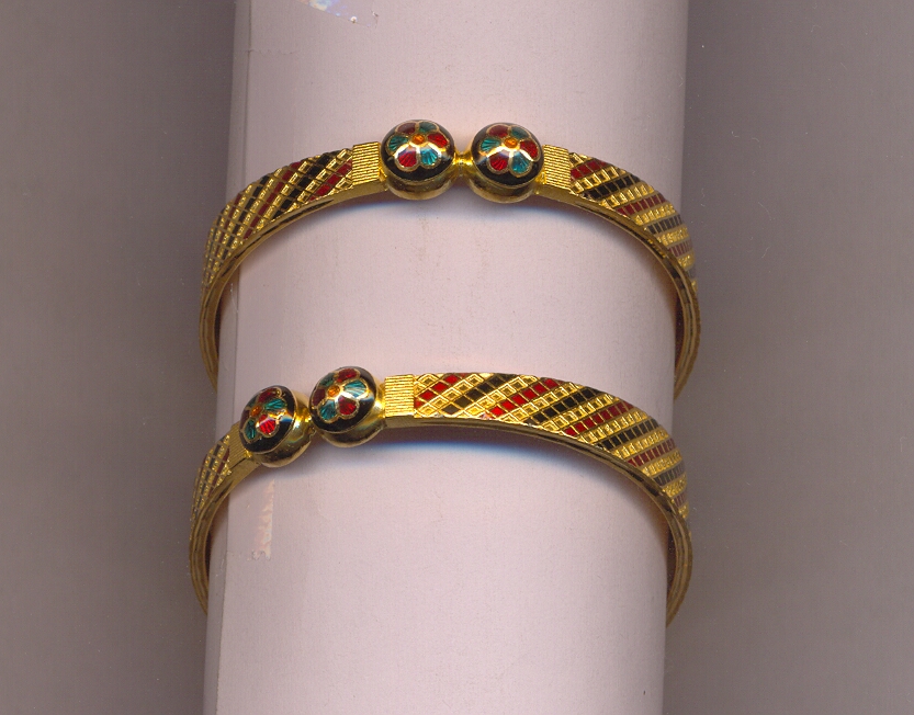 GOLD BANGLE PLAIN FANCY