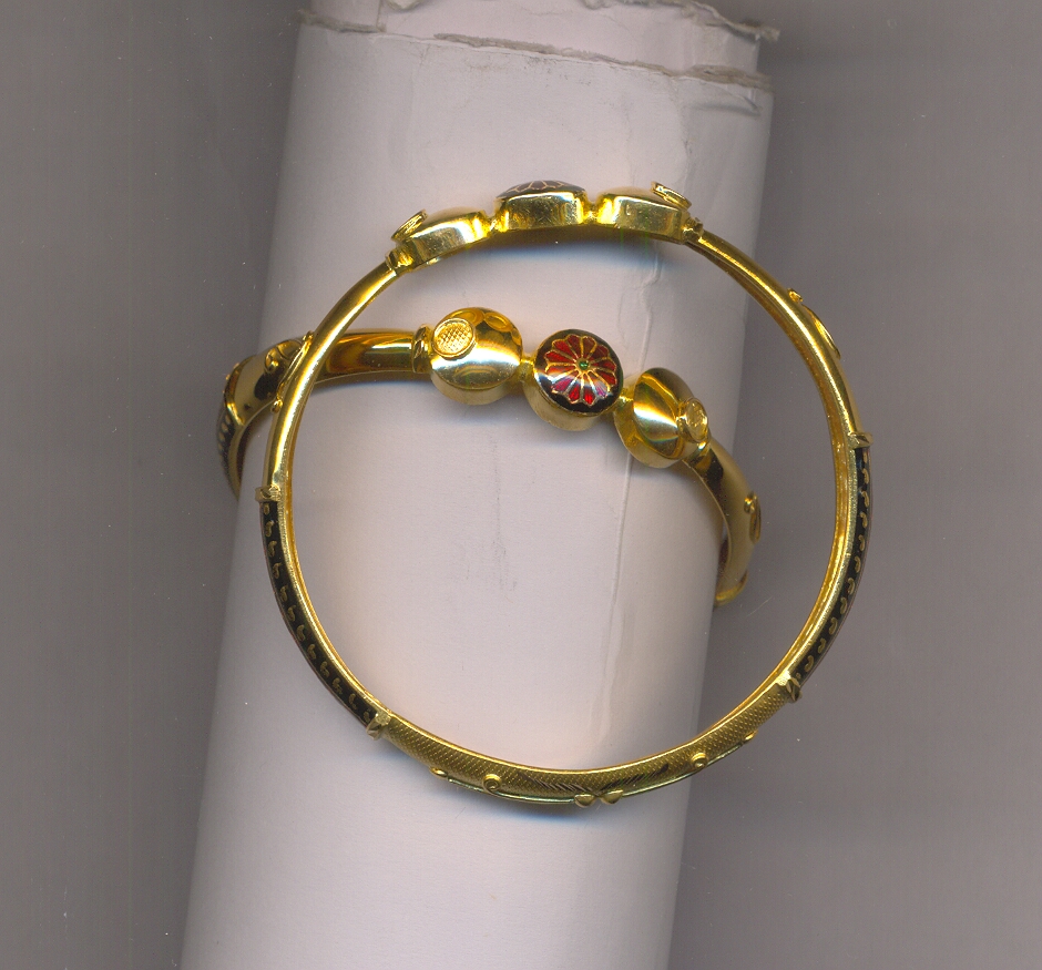 GOLD BANGLE PLAIN FANCY