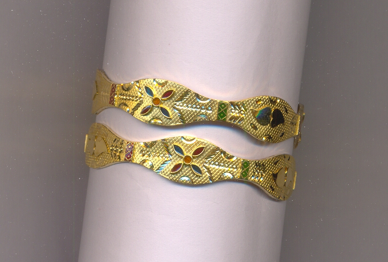 GOLD BANGLE PLAIN FANCY