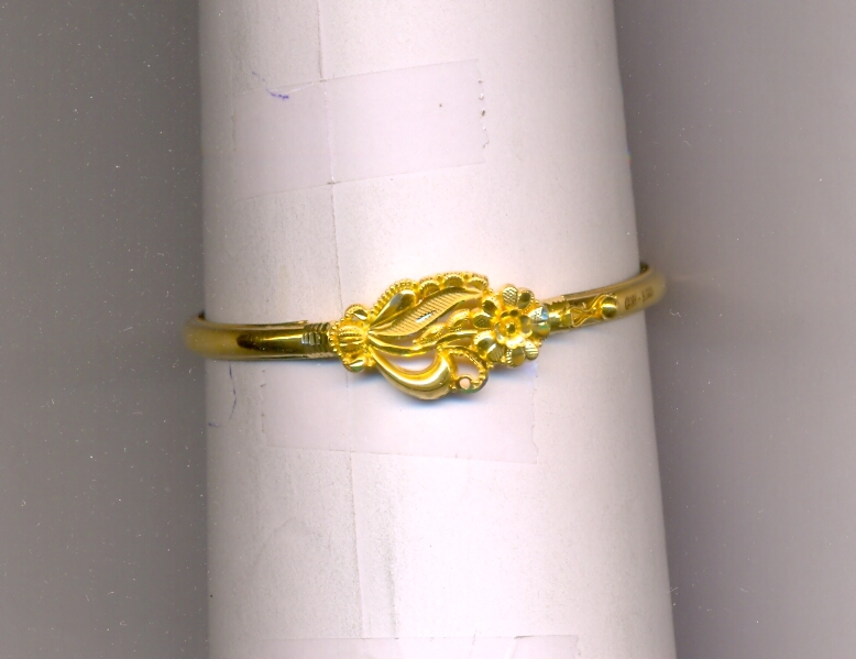 GOLD BANGLE PLAIN FANCY