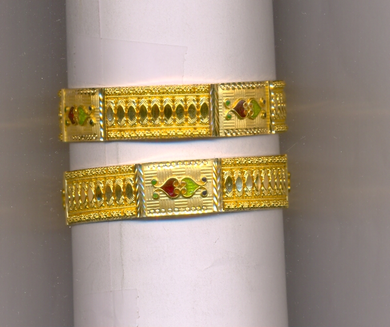 GOLD BANGLE PLAIN FANCY