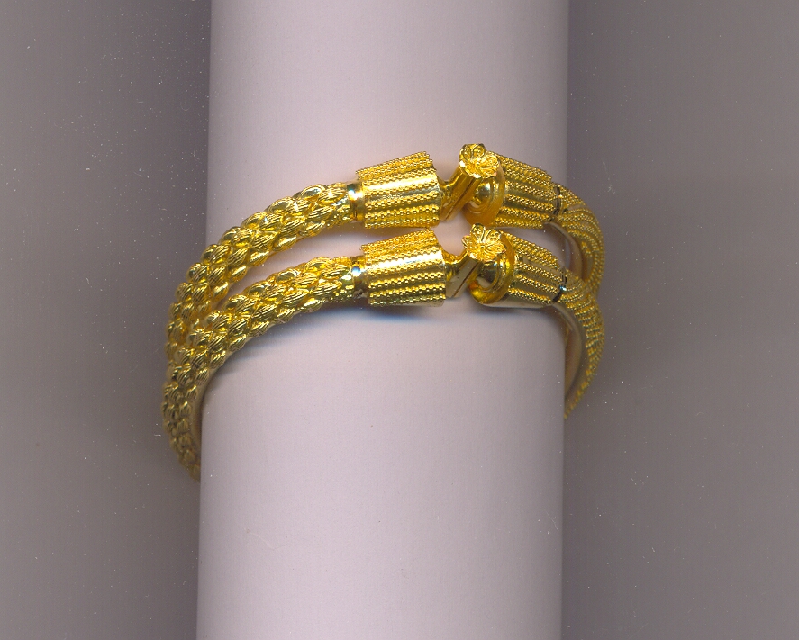 GOLD BANGLE PLAIN FANCY