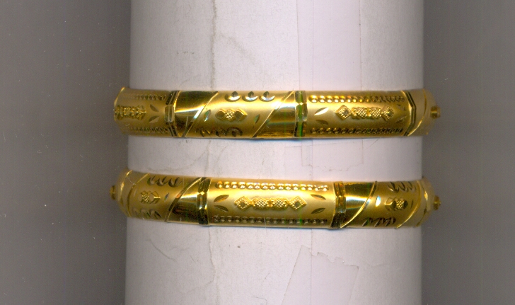 GOLD BANGLE PLAIN FANCY