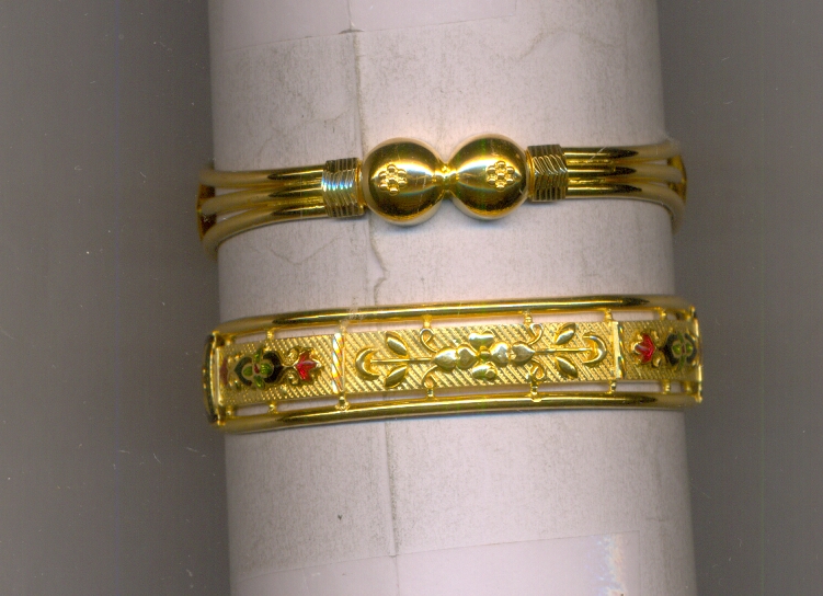 GOLD BANGLE PLAIN FANCY