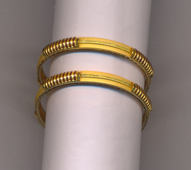 GOLD BANGLE PLAIN FANCY