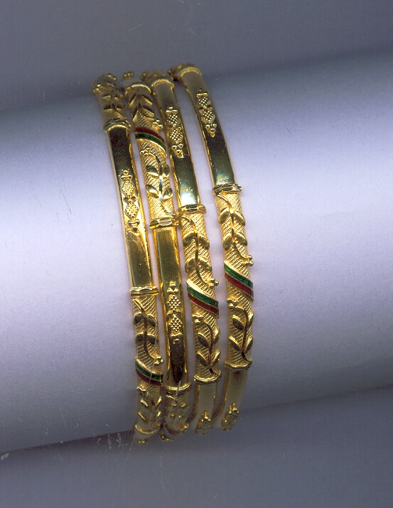 GOLD BANGLE PLAIN FANCY