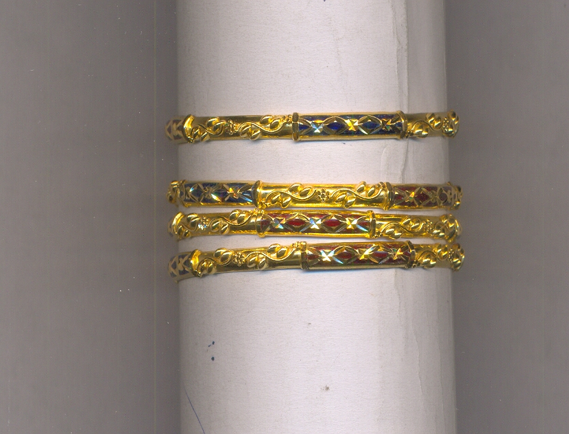 GOLD BANGLE PLAIN FANCY