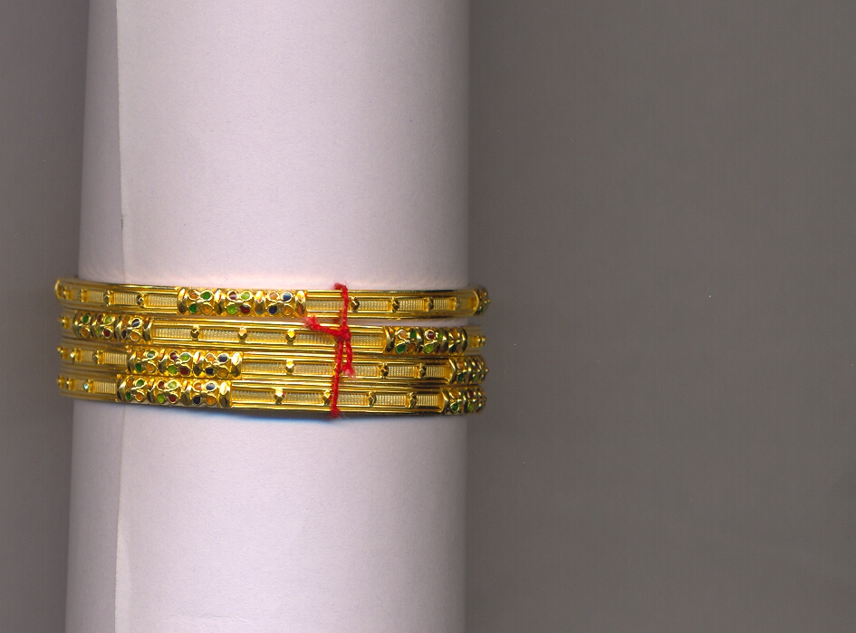 GOLD BANGLE PLAIN FANCY