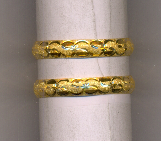 GOLD BANGLE PLAIN FANCY