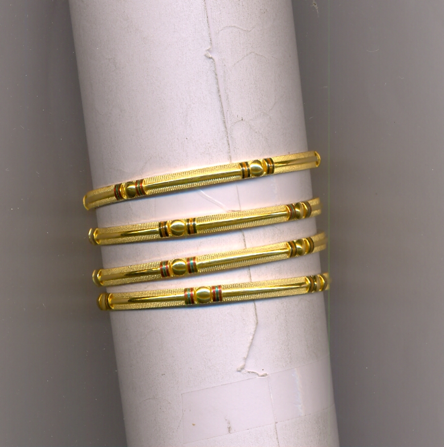 GOLD BANGLE PLAIN FANCY