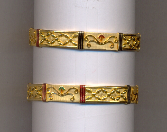 GOLD BANGLE PLAIN FANCY
