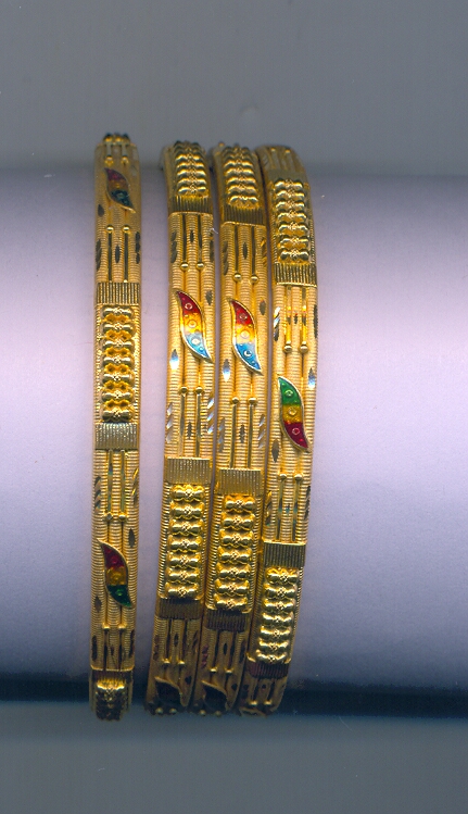 GOLD BANGLE PLAIN FANCY