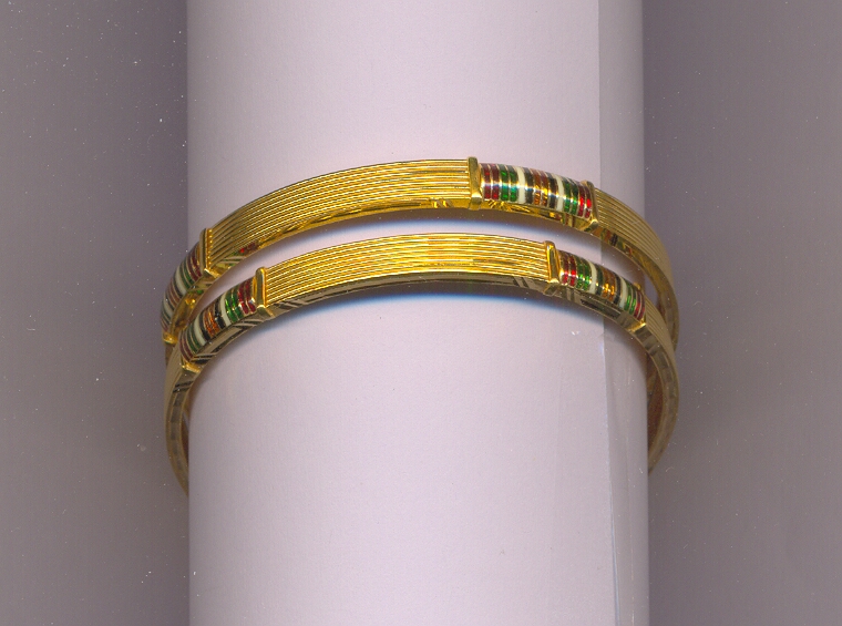 GOLD BANGLE PLAIN FANCY