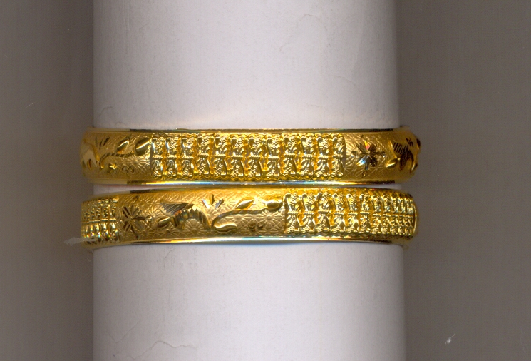 GOLD BANGLE PLAIN FANCY
