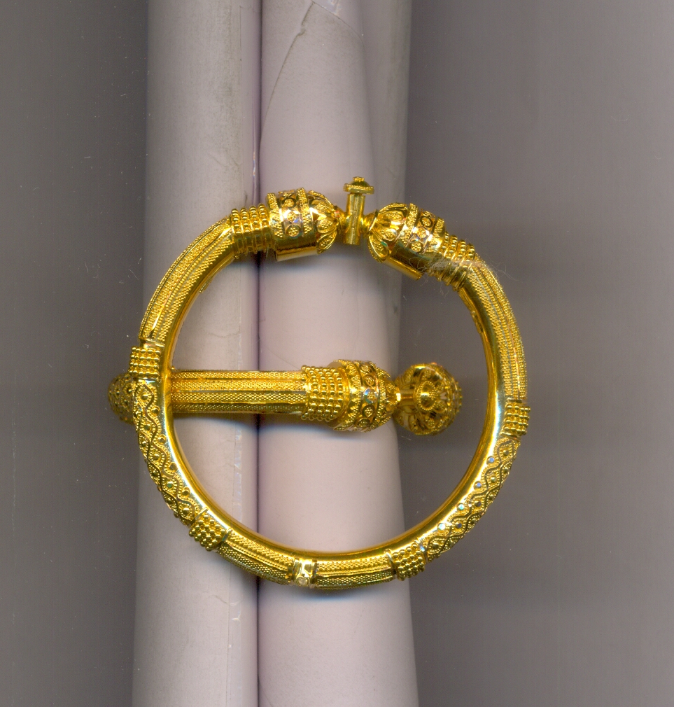 GOLD BANGLE PLAIN FANCY