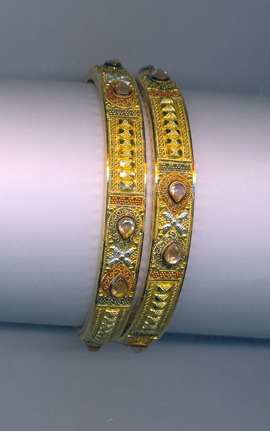 GOLD BANGLE PLAIN FANCY
