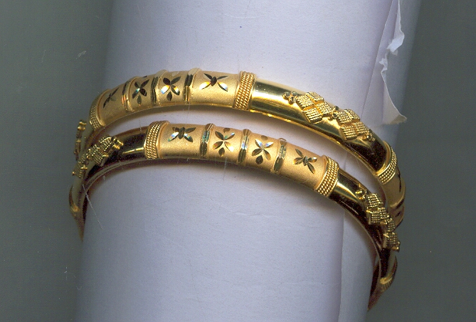 GOLD BANGLE PLAIN FANCY