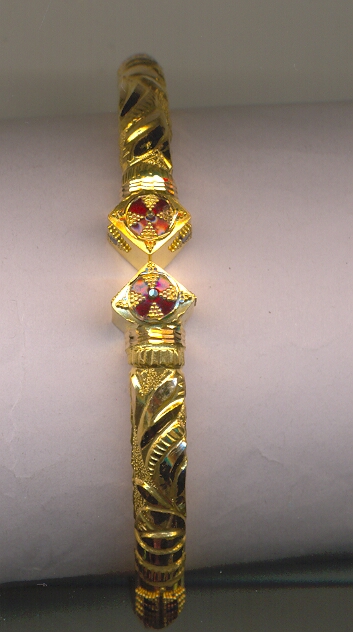 GOLD BANGLE PLAIN FANCY