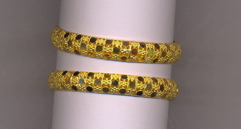 GOLD BANGLE PLAIN FANCY