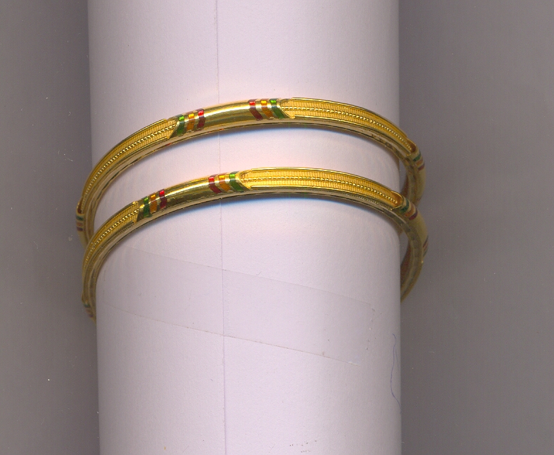 GOLD BANGLE PLAIN FANCY