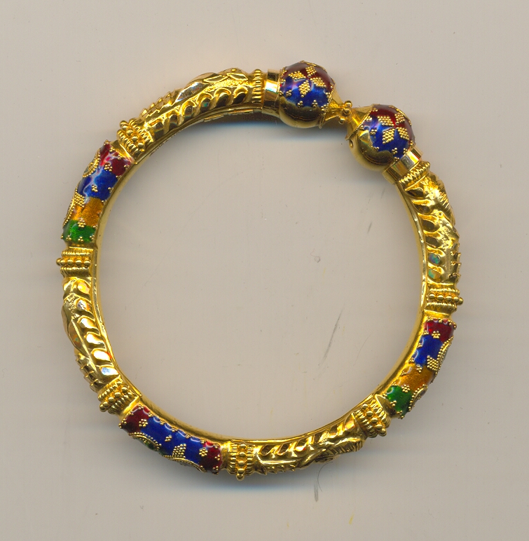 GOLD BANGLE PLAIN FANCY
