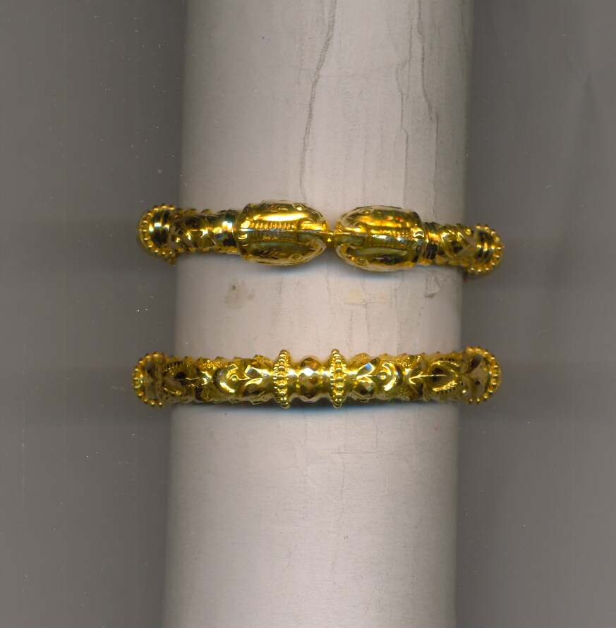 GOLD BANGLE PLAIN FANCY
