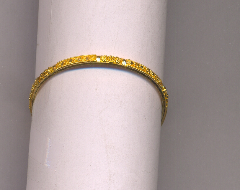 GOLD BANGLE PLAIN FANCY