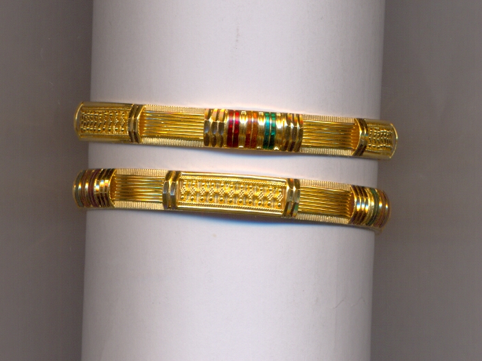 GOLD BANGLE PLAIN FANCY
