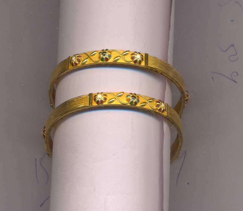 GOLD BANGLE PLAIN FANCY