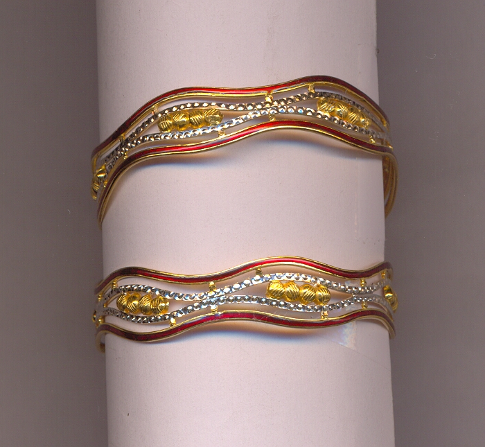 GOLD BANGLE PLAIN FANCY