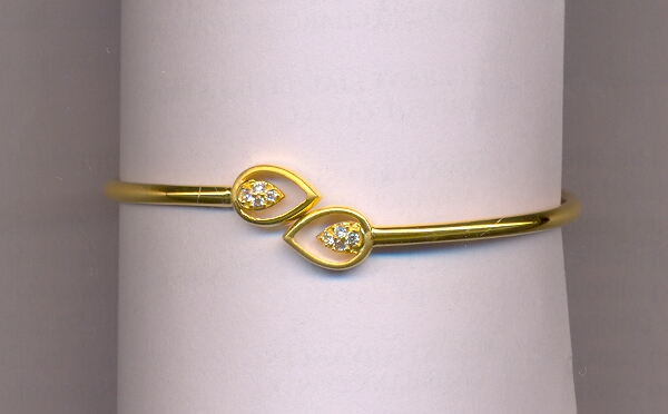 GOLD BANGLE PLAIN FANCY