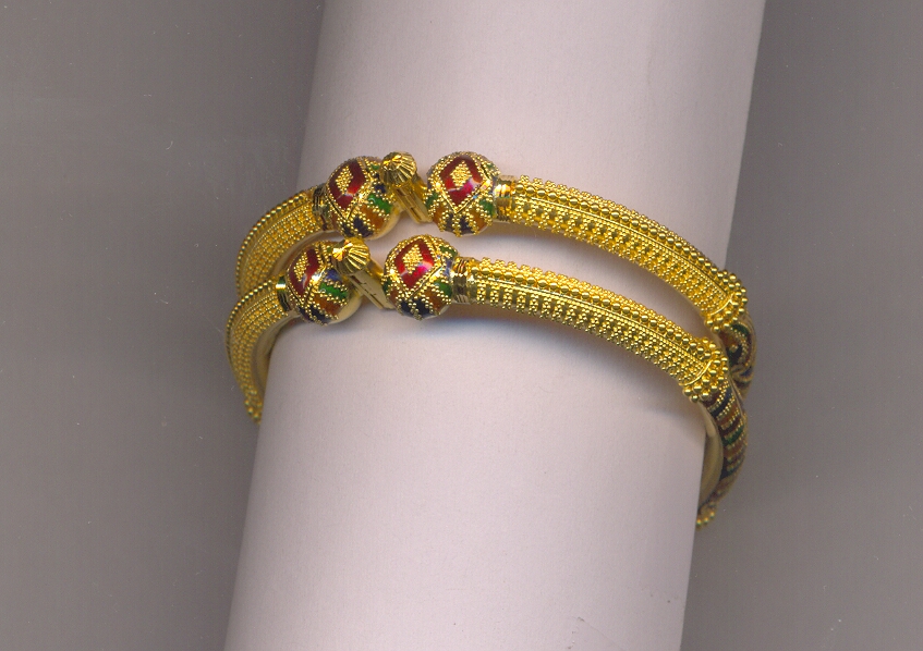 GOLD BANGLE PLAIN FANCY