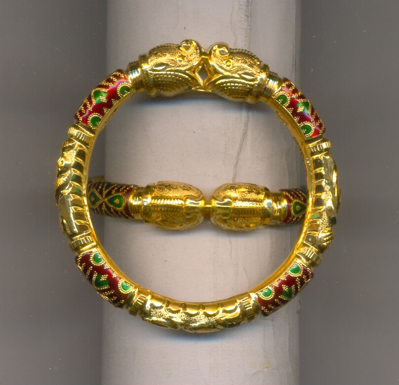 GOLD BANGLE PLAIN FANCY