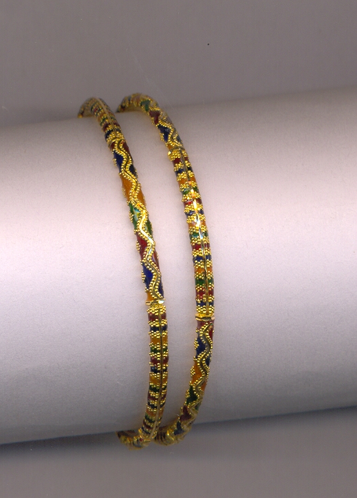 GOLD BANGLE PLAIN FANCY