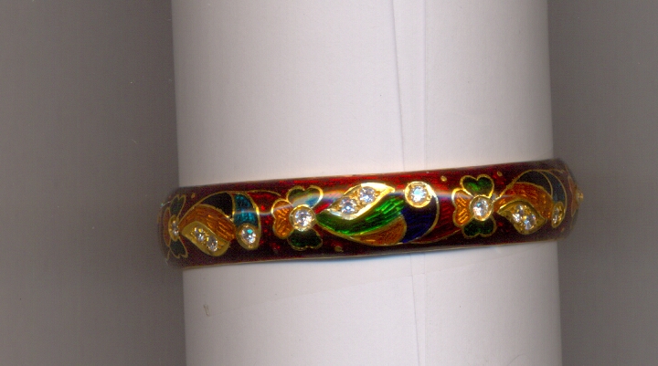 GOLD BANGLE PLAIN FANCY