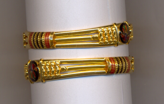 GOLD BANGLE PLAIN FANCY