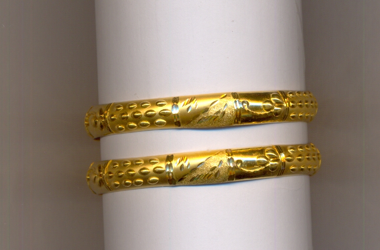 GOLD BANGLE PLAIN FANCY