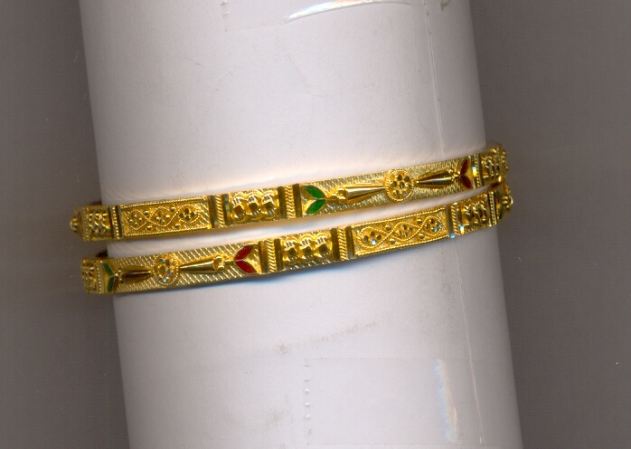 GOLD BANGLE PLAIN FANCY