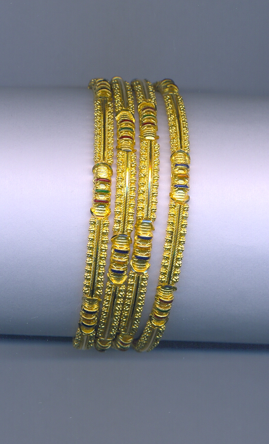 GOLD BANGLE PLAIN FANCY