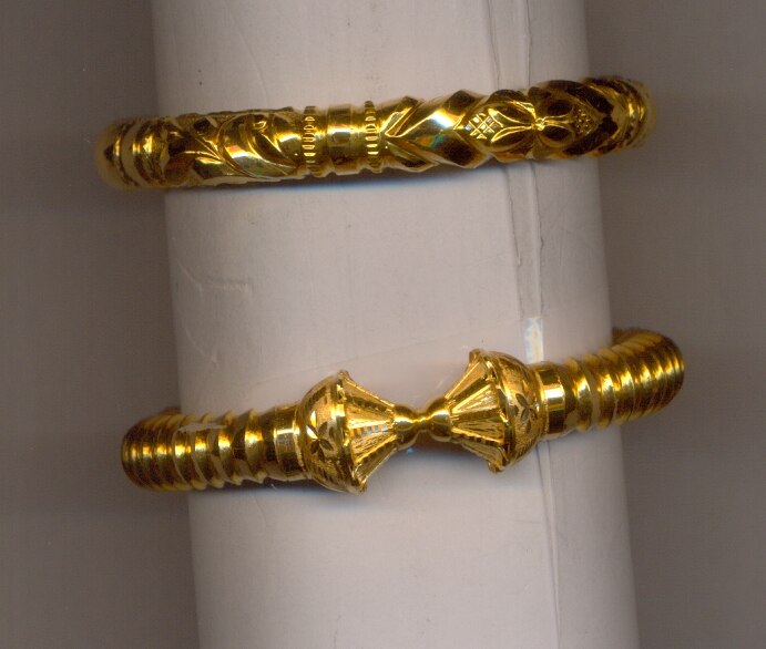 GOLD BANGLE PLAIN FANCY