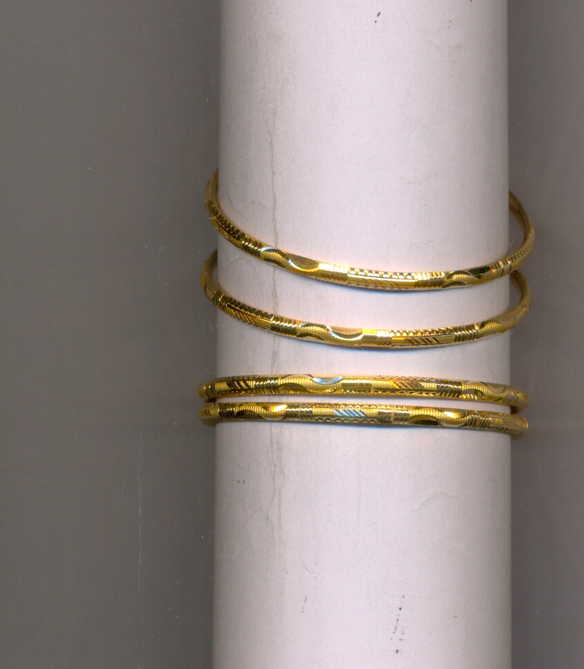 GOLD BANGLE PLAIN FANCY