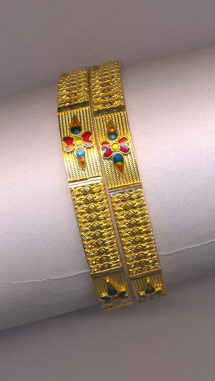 GOLD BANGLE PLAIN FANCY
