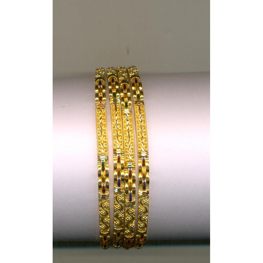 GOLD BANGLE PLAIN FANCY