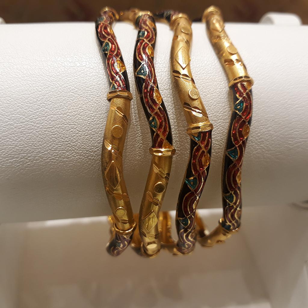 GOLD BANGLE DESIGNER FANCY
